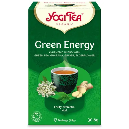 Yogi Tea Green Energy - Зеленый чай 17 пакетиков