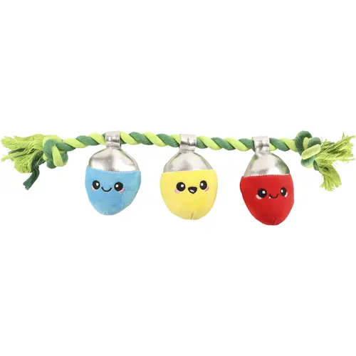 Игрушка для собак Real Dog X-mas, рождественские огни на веревочке